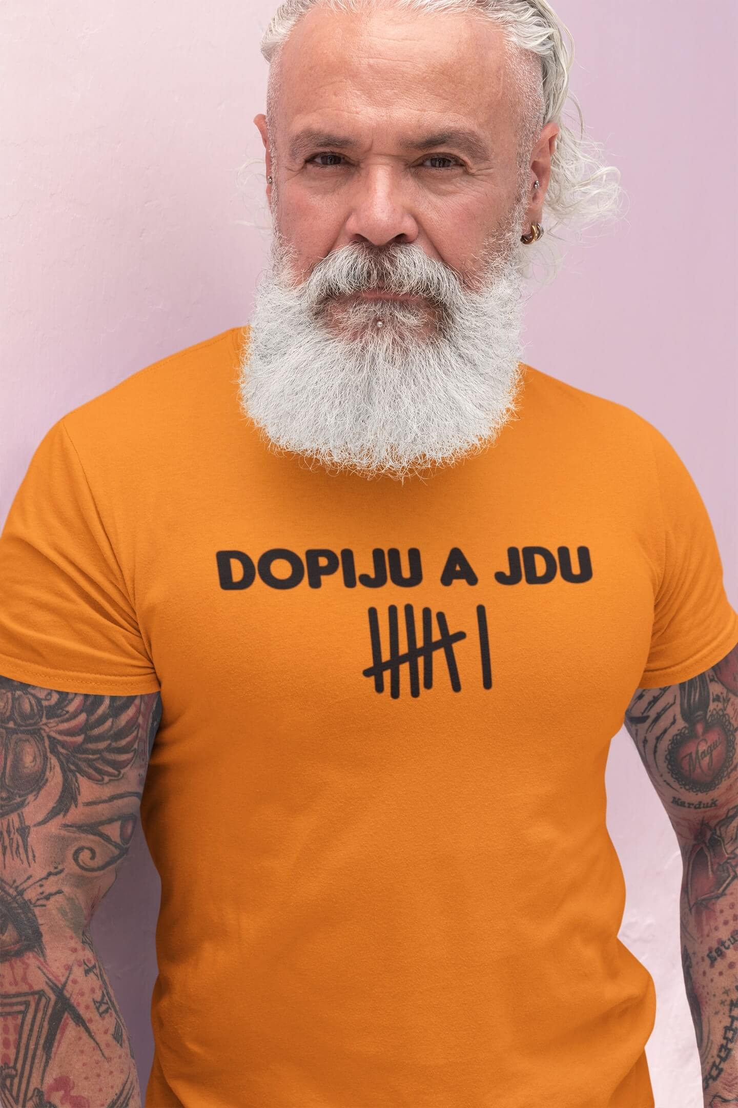 Pánské tričko Dopiju a jdu