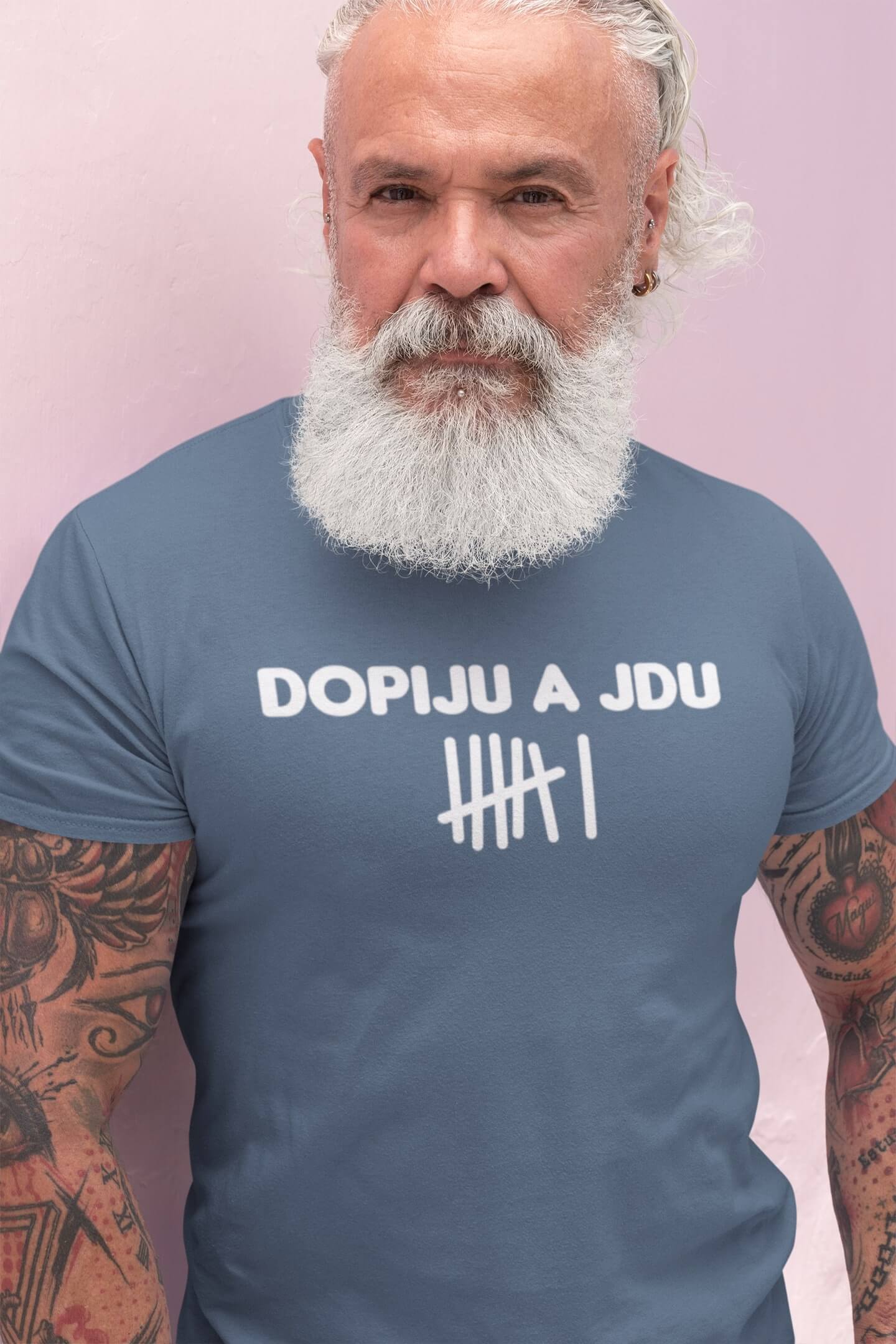 Pánské tričko Dopiju a jdu