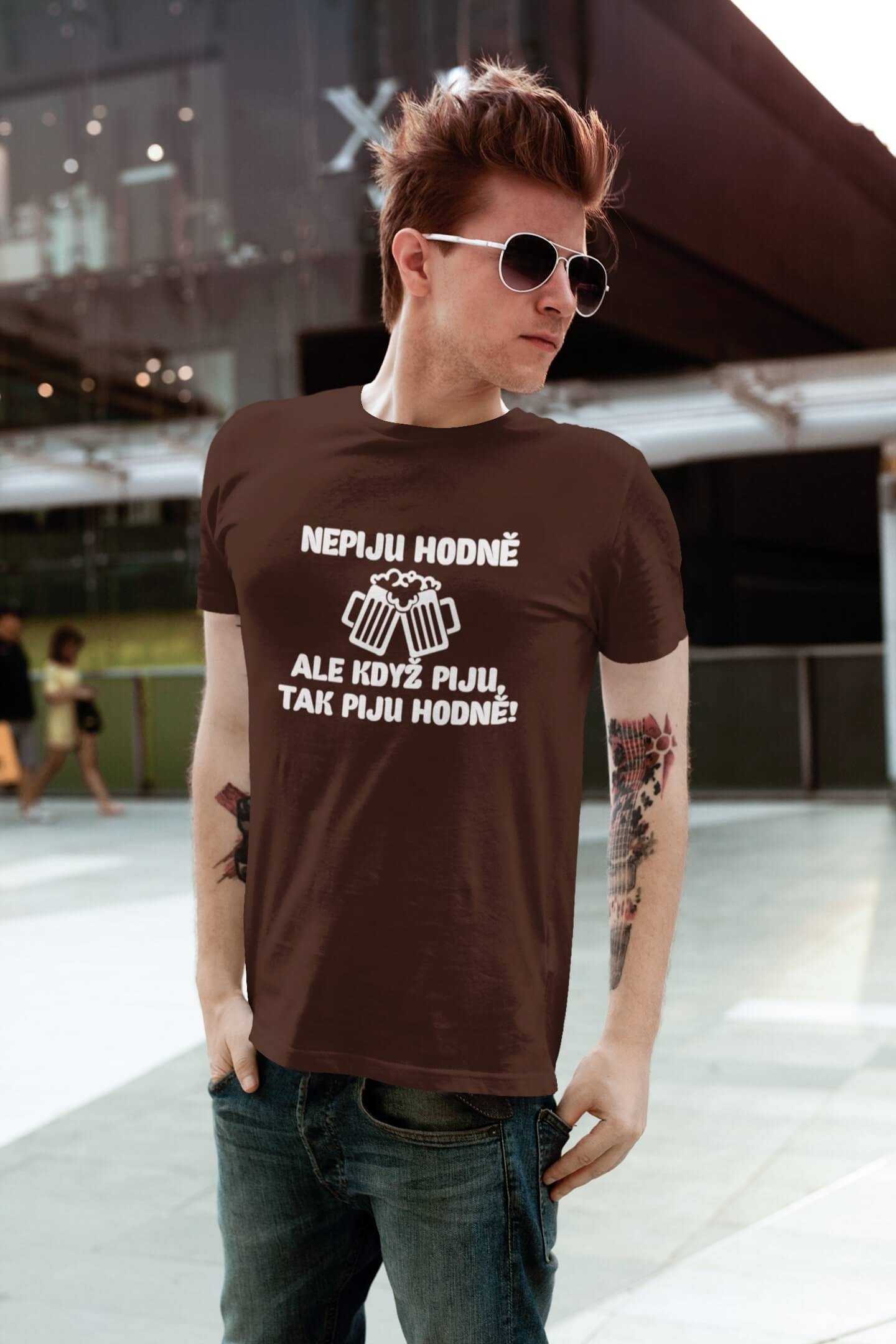 Pánské tričko Nepiju hodně