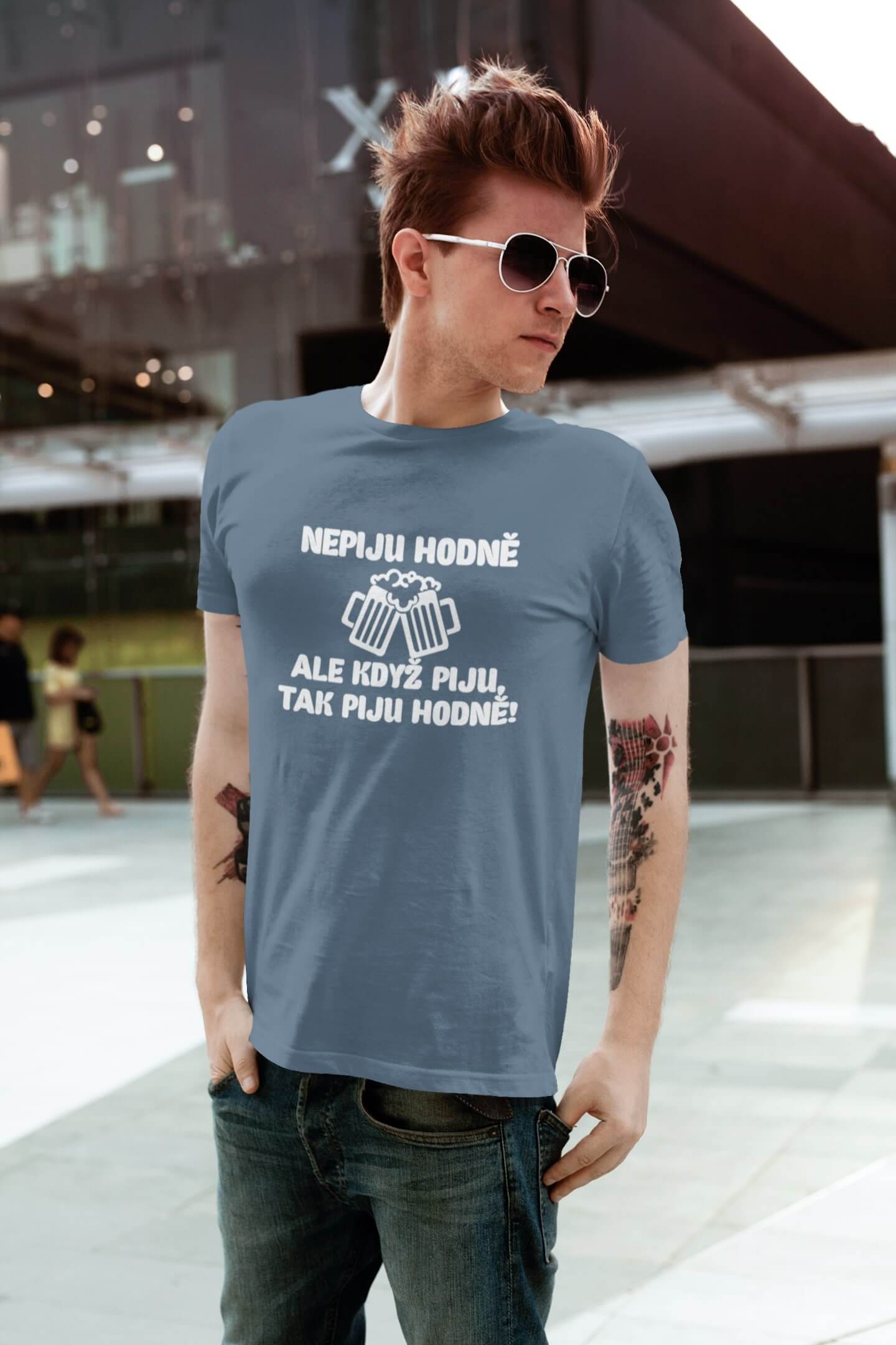 Pánské tričko Nepiju hodně