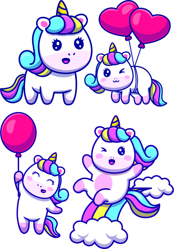 Nažehlovačky Unicorn