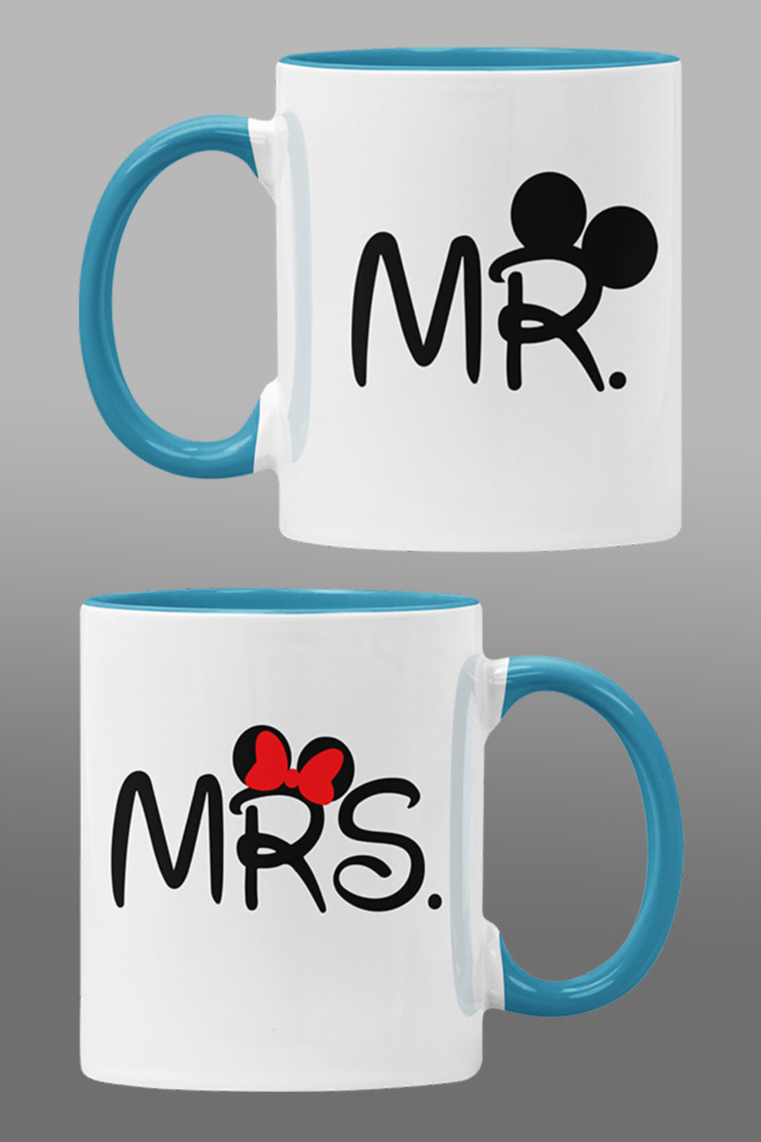 Hrnky pro zamilované MR a MRS Barva: Modrá