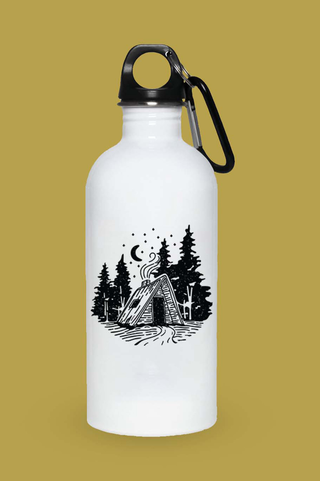 Turistická láhev Chatka Varianta: 600 ml