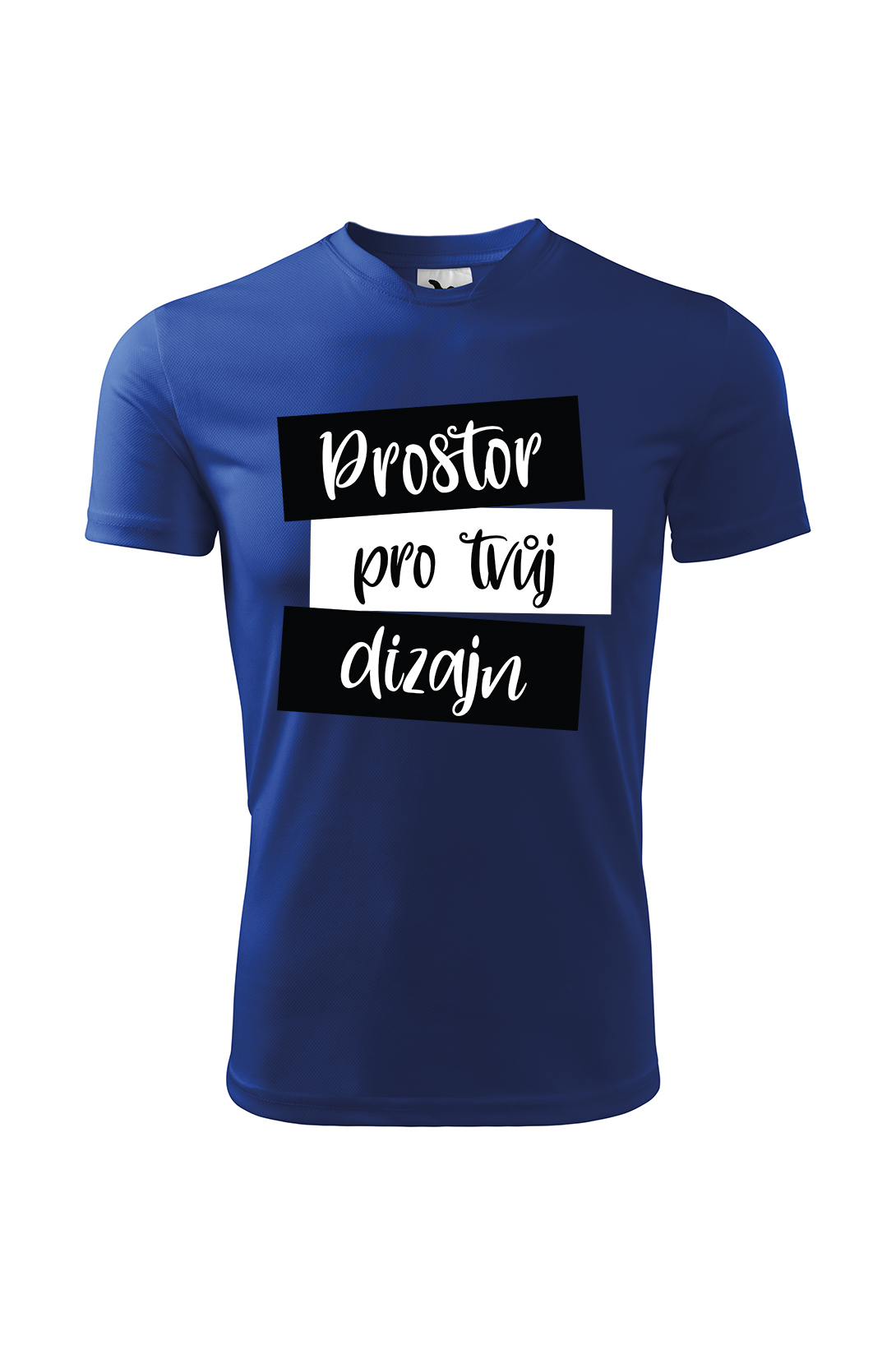 Pánské sportovní tričko s vlastním potiskem Barva: Kráľovská modrá, Velikost: 2XL