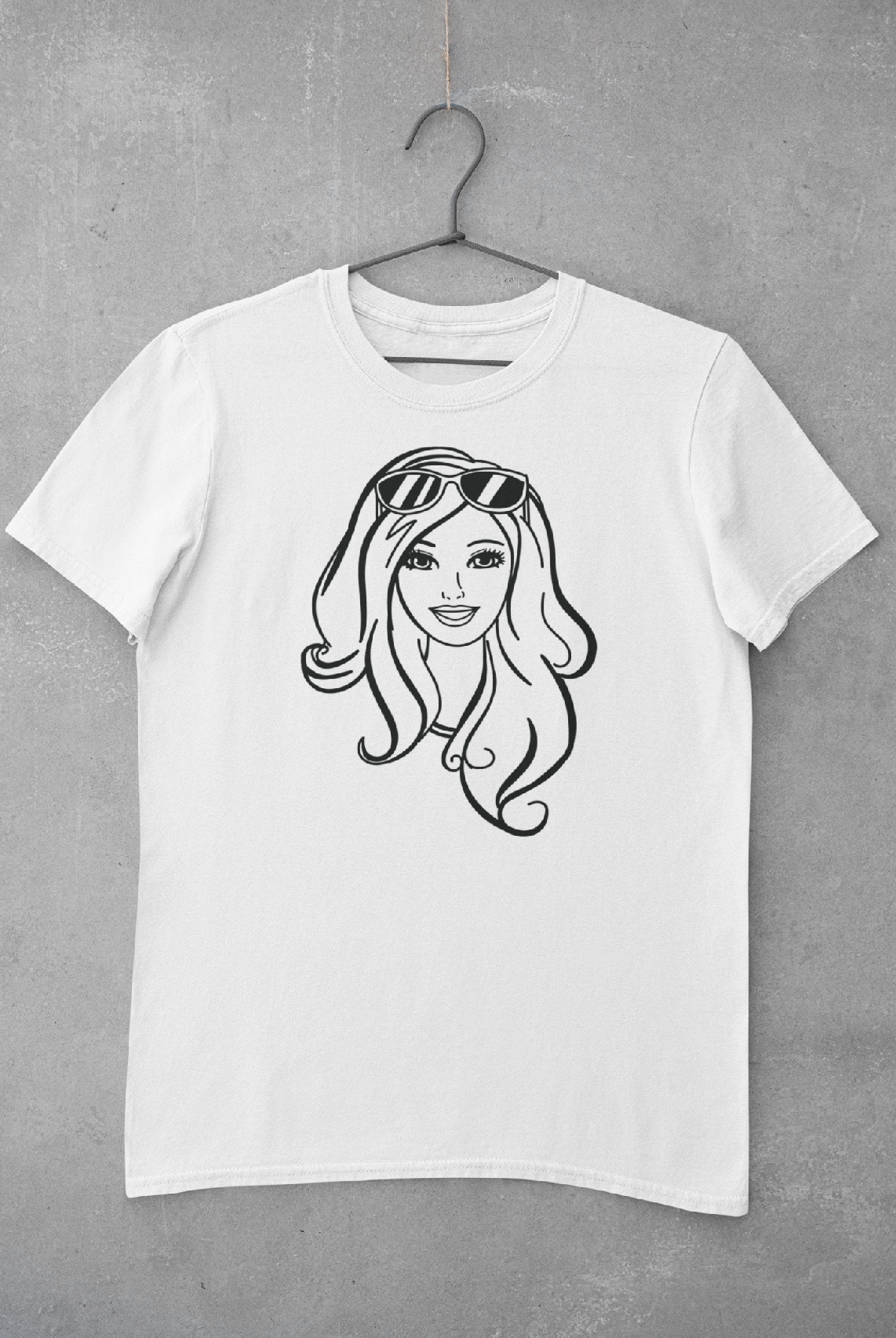 Dětské tričko vymaluj si Barbie Velikost: 134