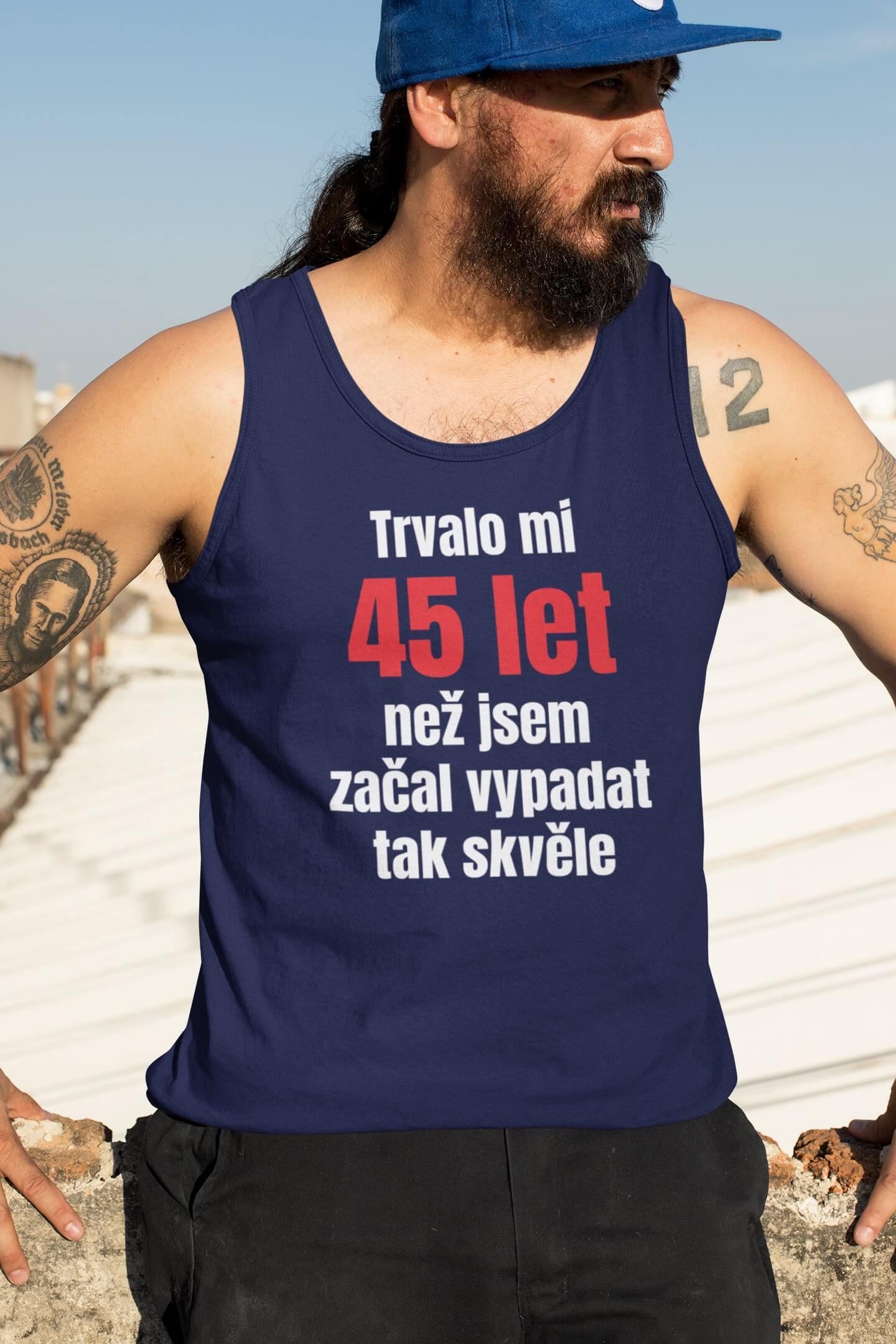Pánské tílko Trvalo mi 45 let