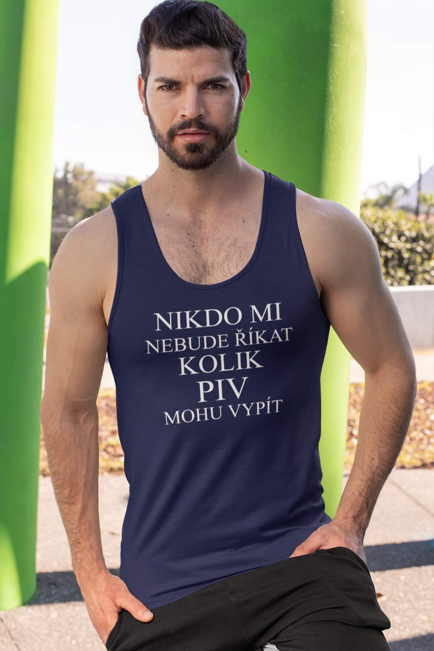 Pánské tílko Kolik piv mohu vypít