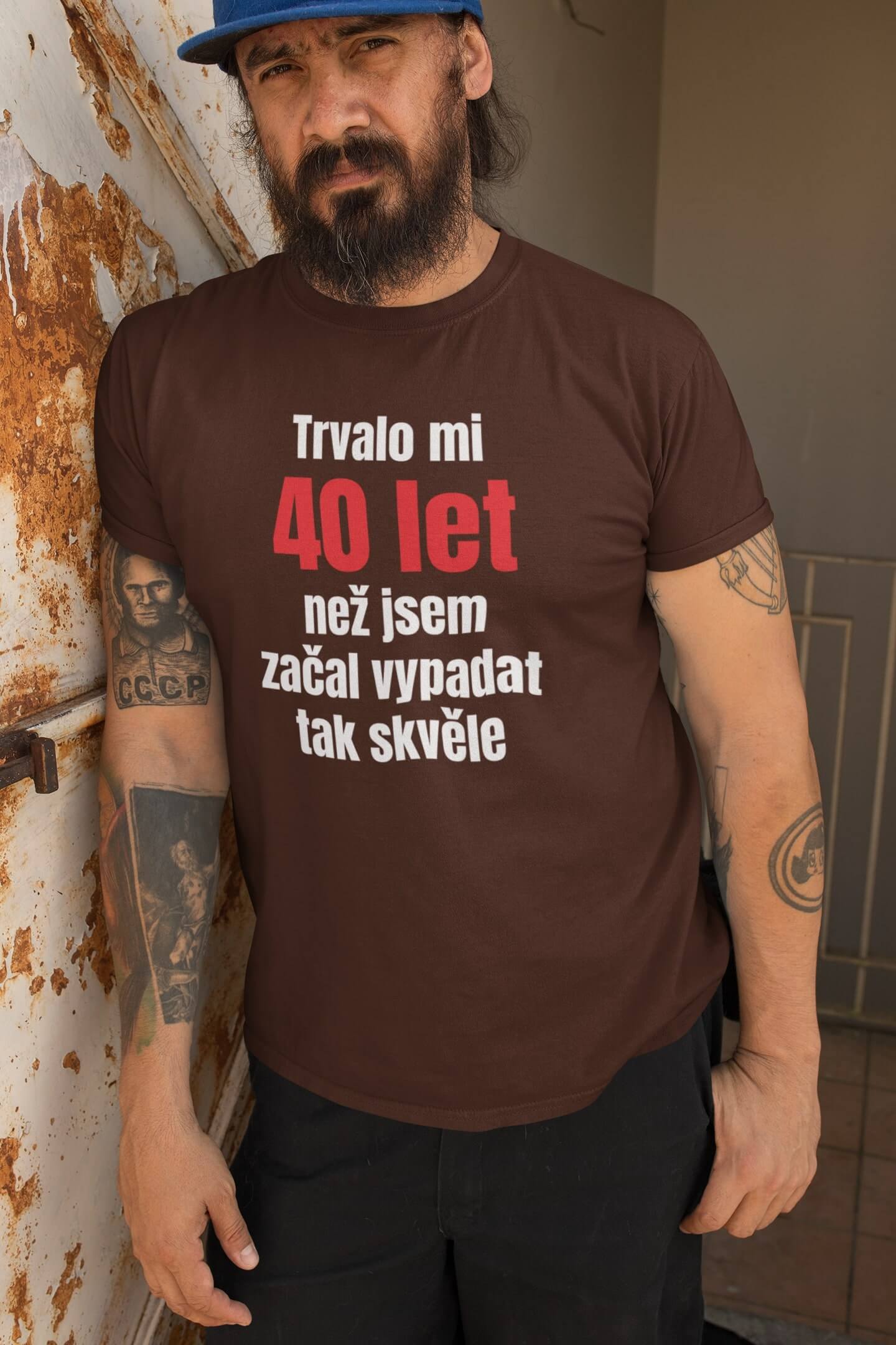 Pánské tričko Trvalo mi 40 let