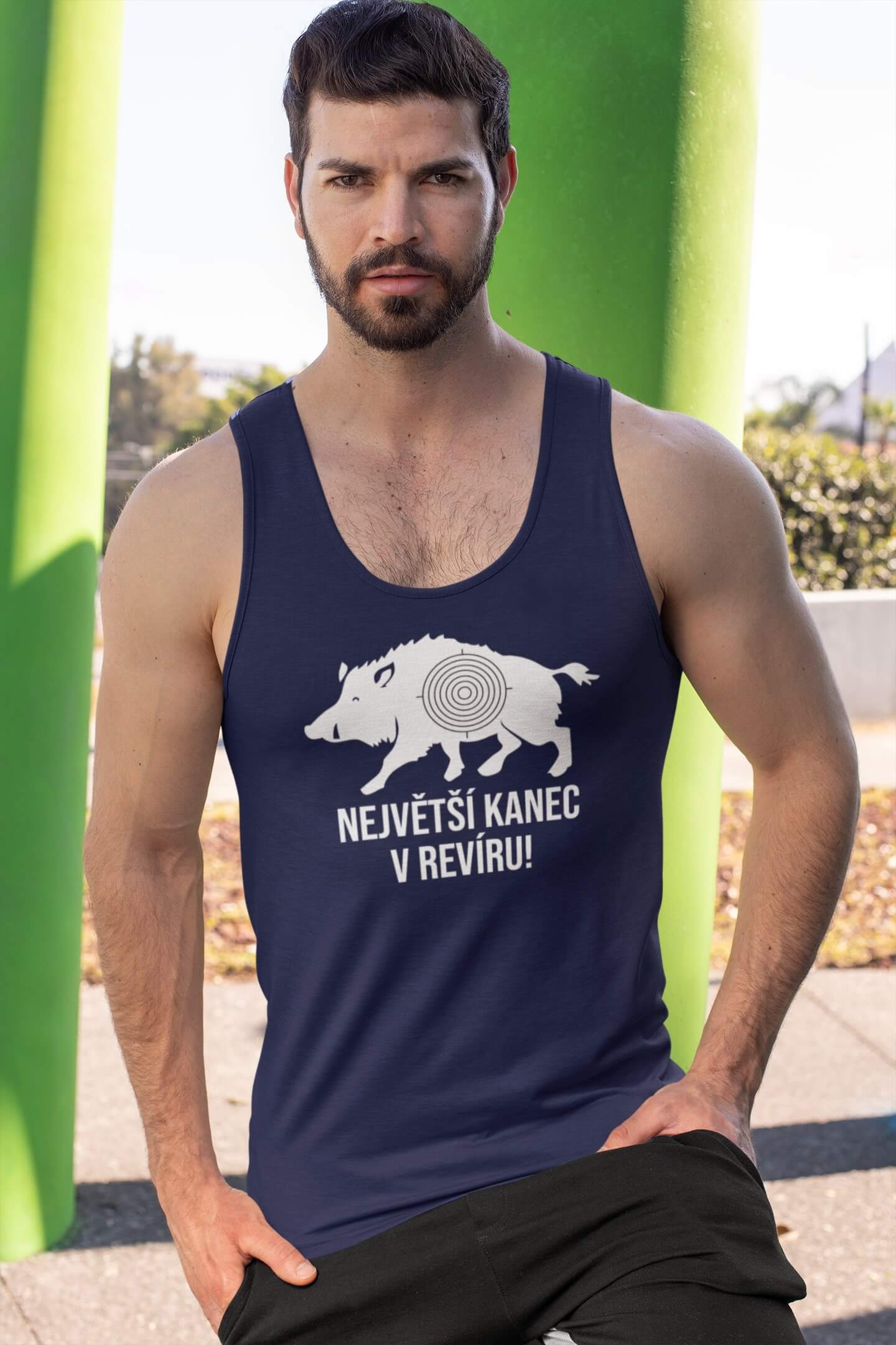 Pánské tílko Největší kanec
