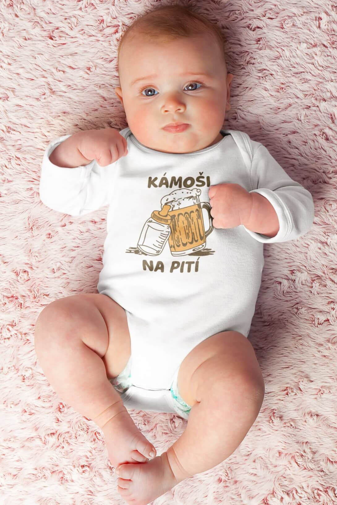 Kojenecké body Kámoši na pití Velikost: 68(4m-6m)