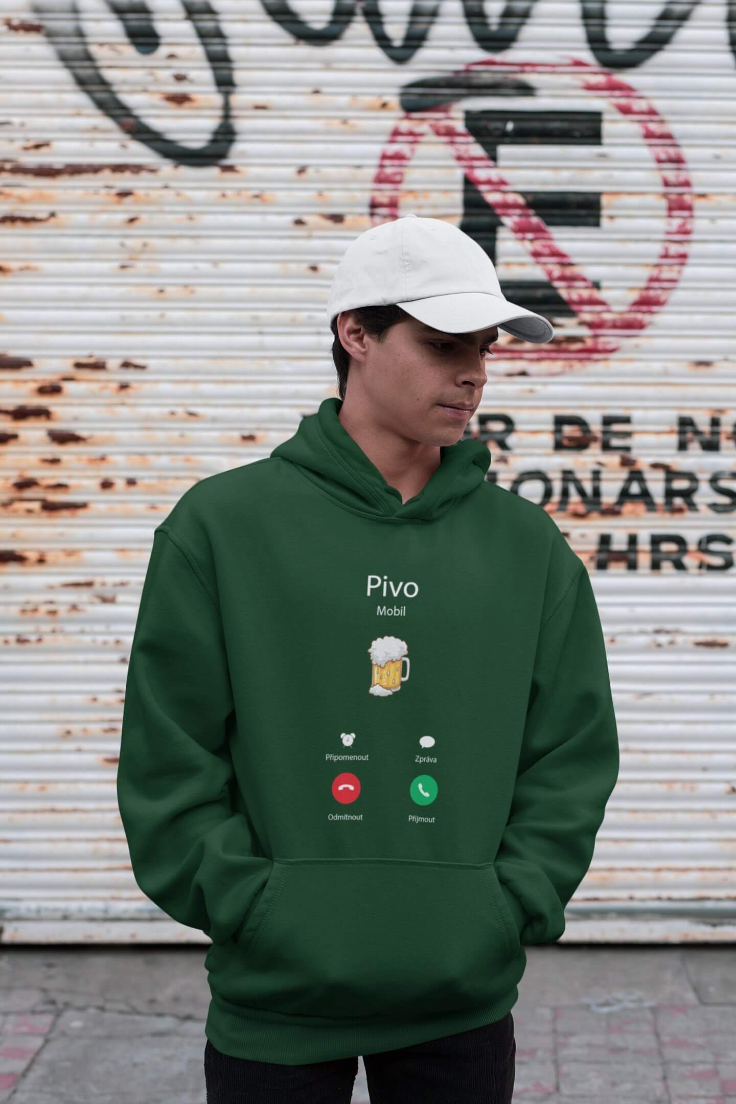 Pánská mikina Pivo volá