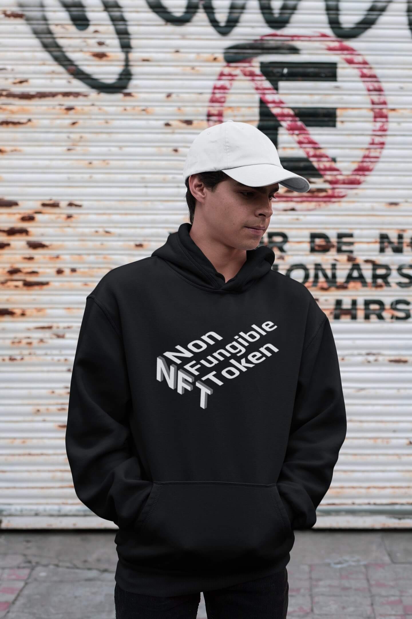 Pánská mikina NFT Barva: Černá