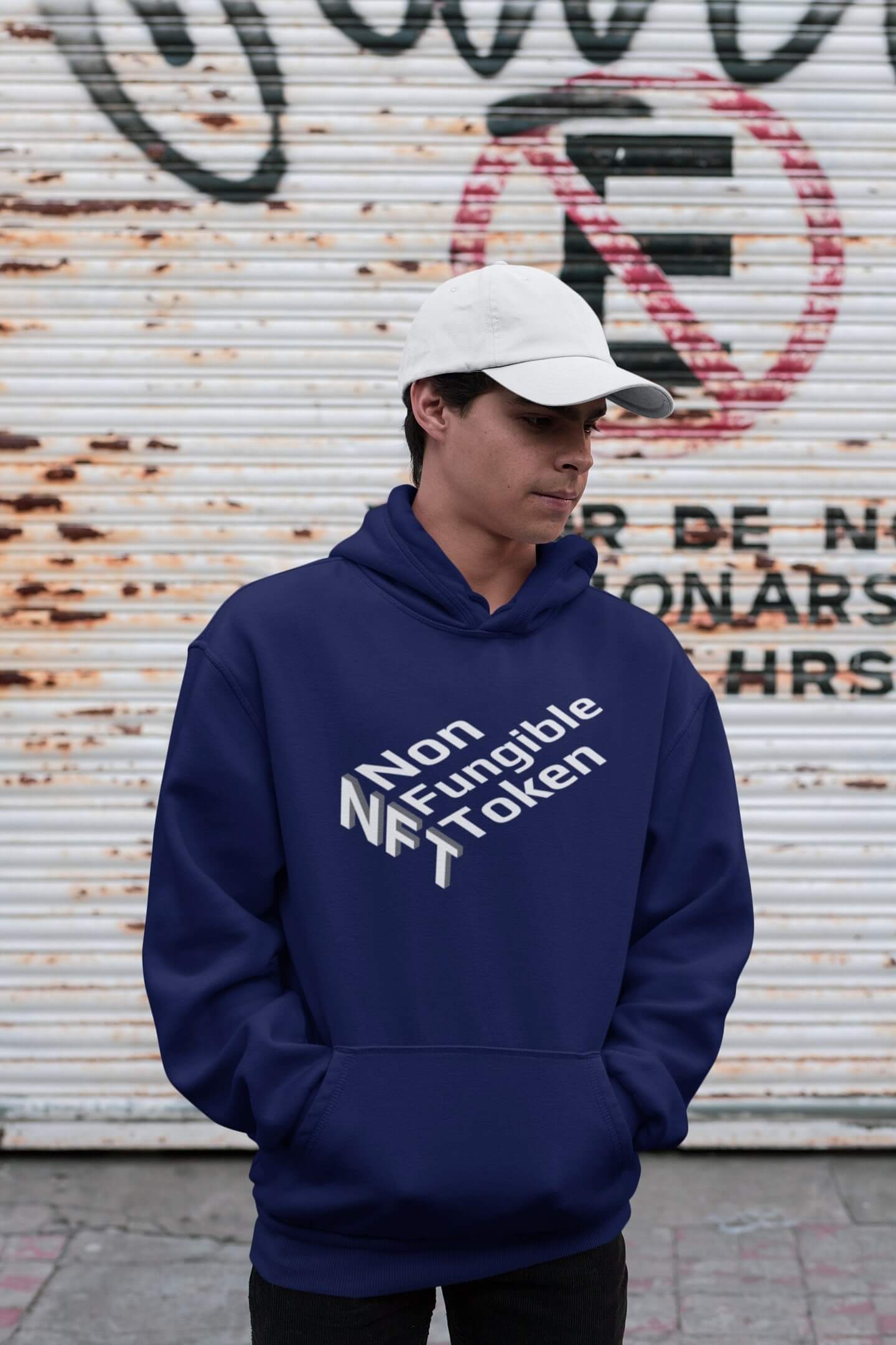 Pánská mikina NFT Barva: Kráľovská modrá