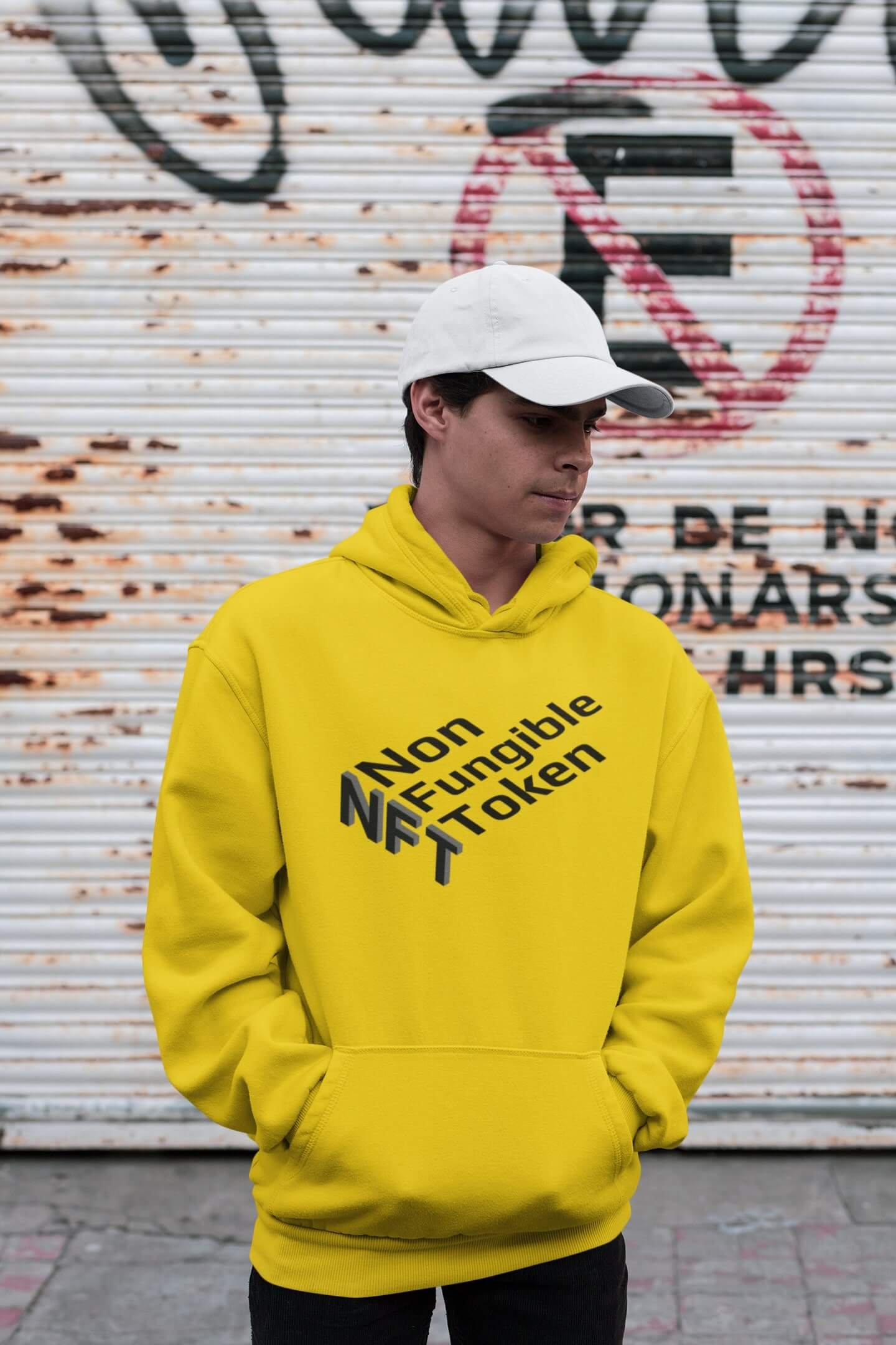 Pánská mikina NFT Barva: Žlutá