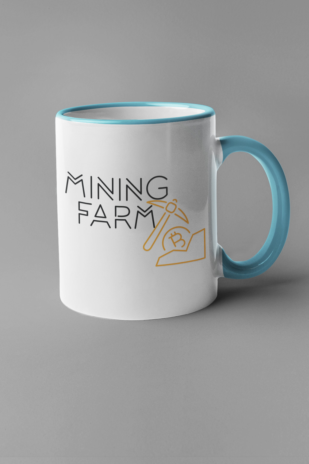 Hrnek Mining farm Barva: Zelená