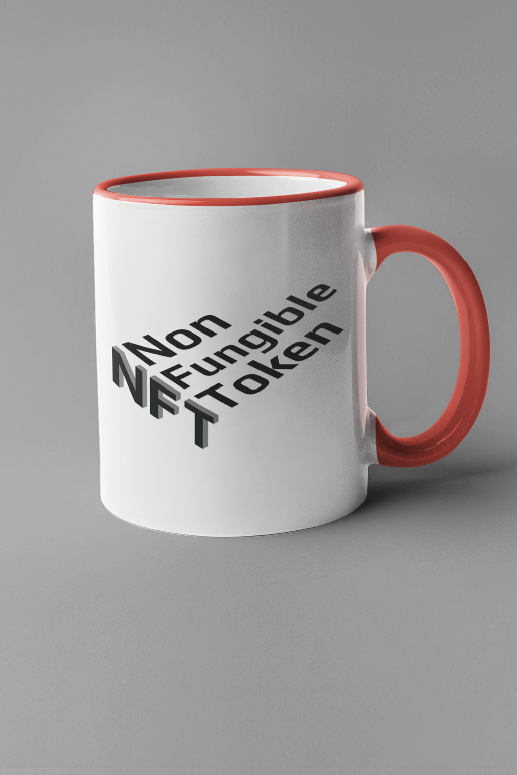 Hrnek NFT Barva: Červená
