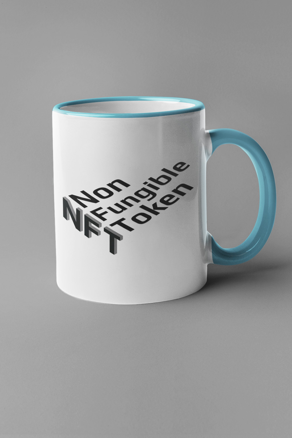 Hrnek NFT Barva: Modrá
