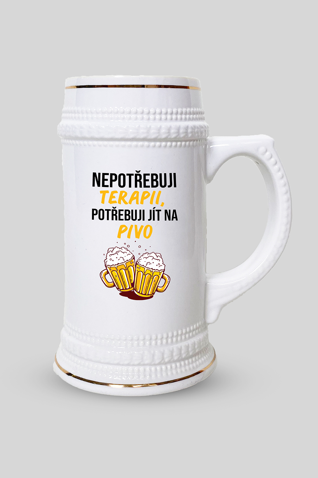 Půllitr na pivo Potřebuji jít na pivo