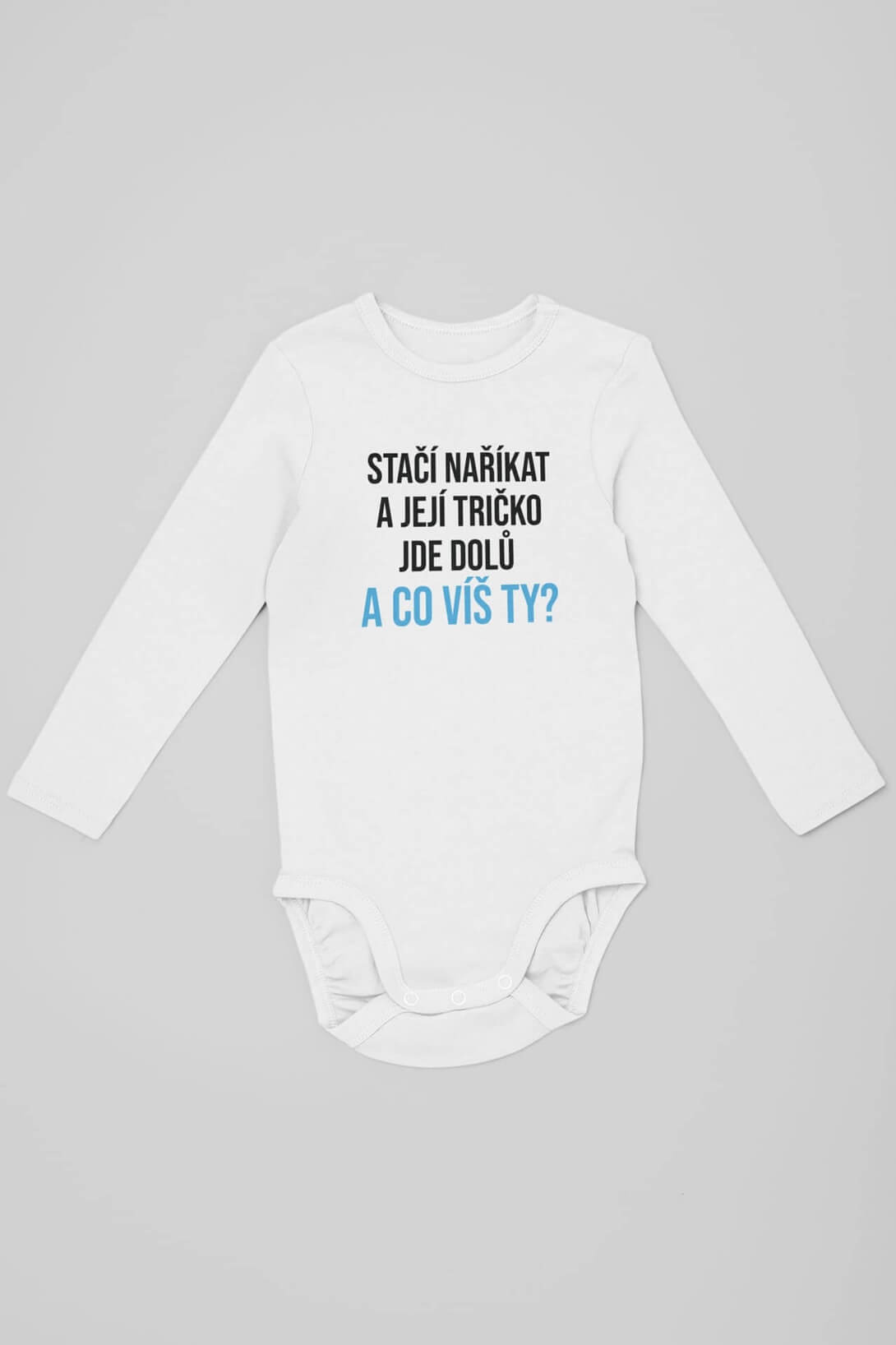 Kojenecké body Tričko jde dolů Velikost: 68(4m-6m)