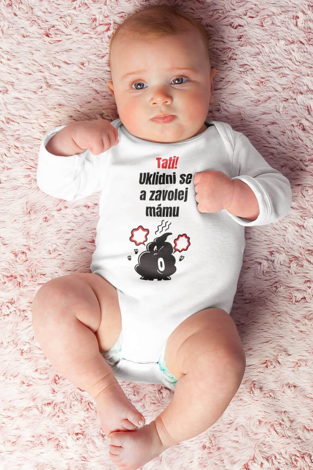 Kojenecké body Uklidni se Velikost: 68(4m-6m)