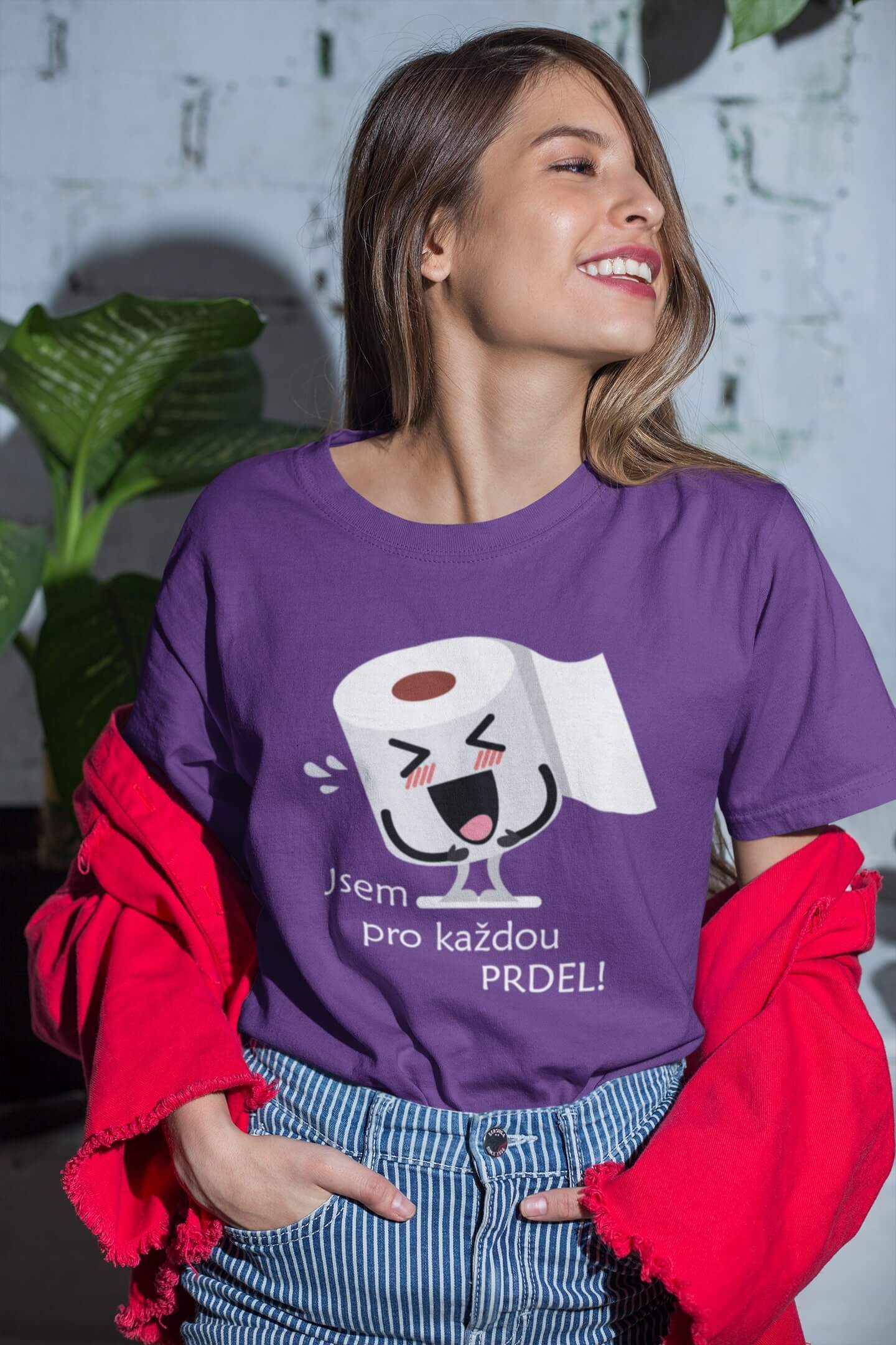 Dámské tričko Jsem pro každou prdel