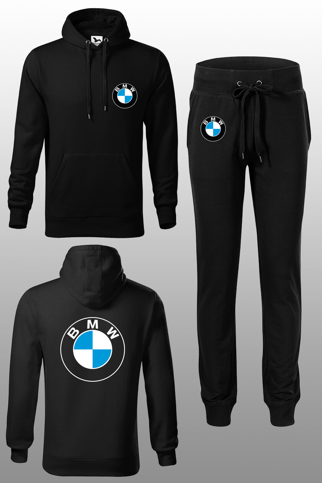 Tepláková souprava s dlouhým rukávem BMW Tepláky velikost: S, Mikina velikost: XL