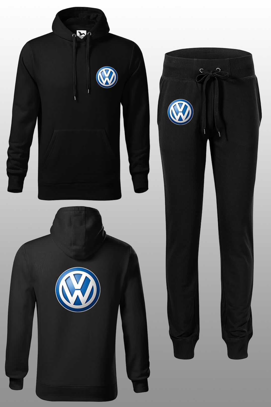 Tepláková souprava s dlouhým rukávem VW Tepláky velikost: XL, Mikina velikost: 2XL