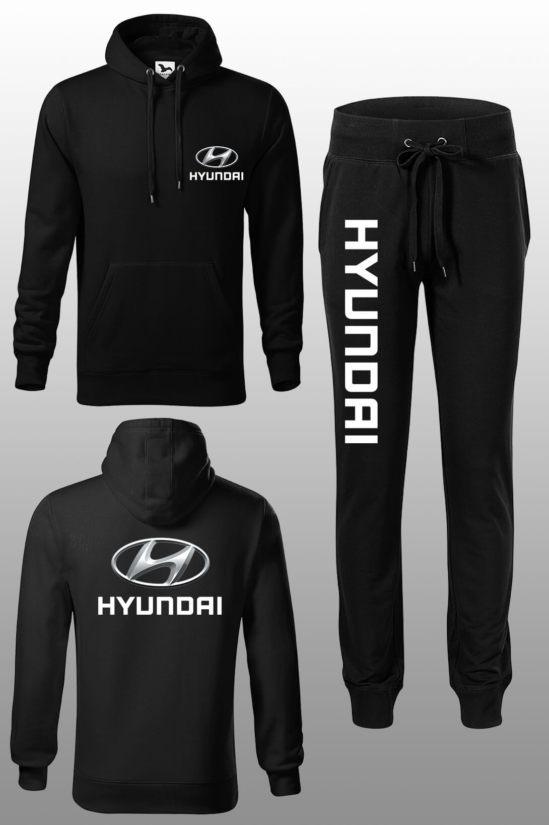 Tepláková souprava s dlouhým rukávem Hyundai Tepláky velikost: 2XL, Mikina velikost: XL
