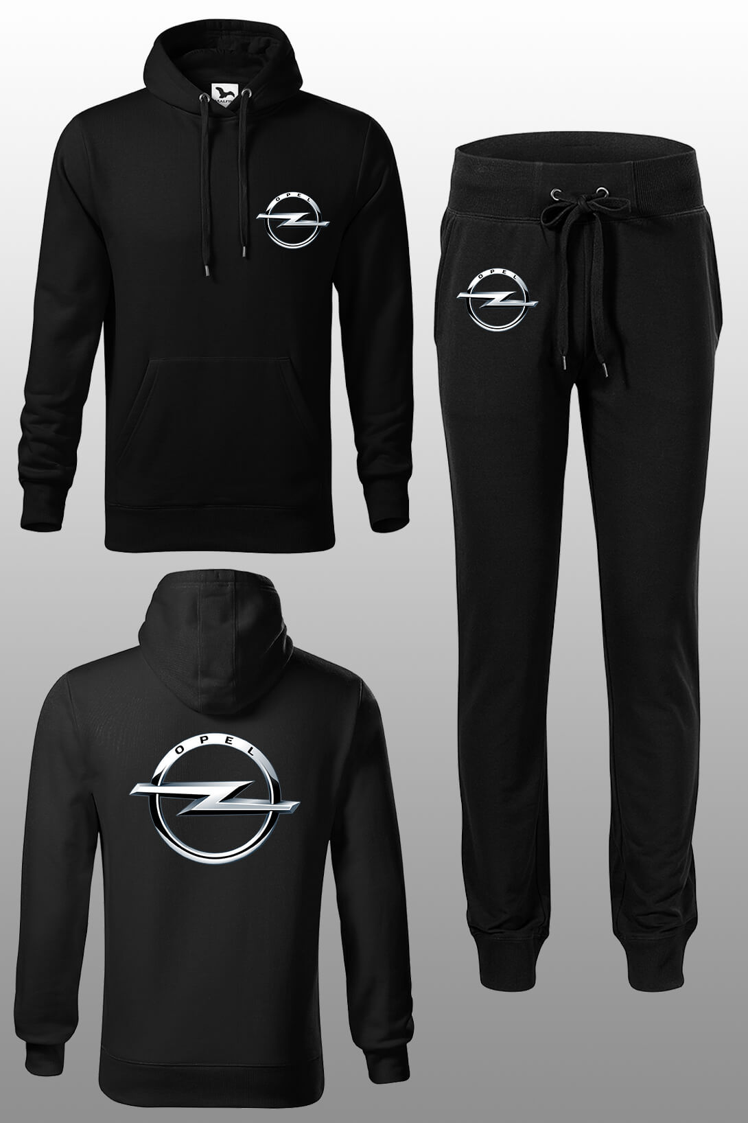 Tepláková souprava s dlouhým rukávem Opel Tepláky velikost: XL, Mikina velikost: 4XL