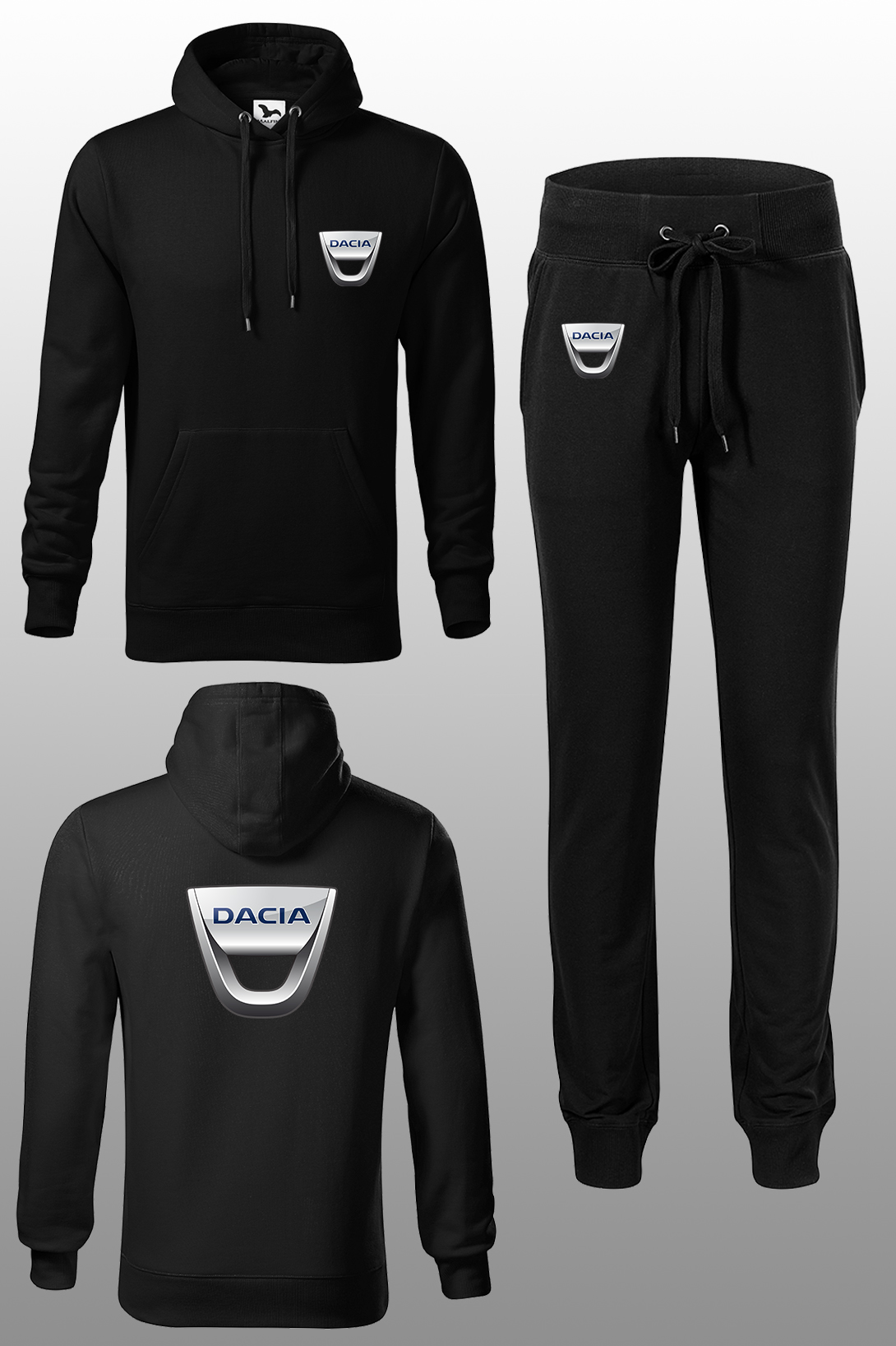 Tepláková souprava s dlouhým rukávem Dacia Tepláky velikost: 2XL, Mikina velikost: XL