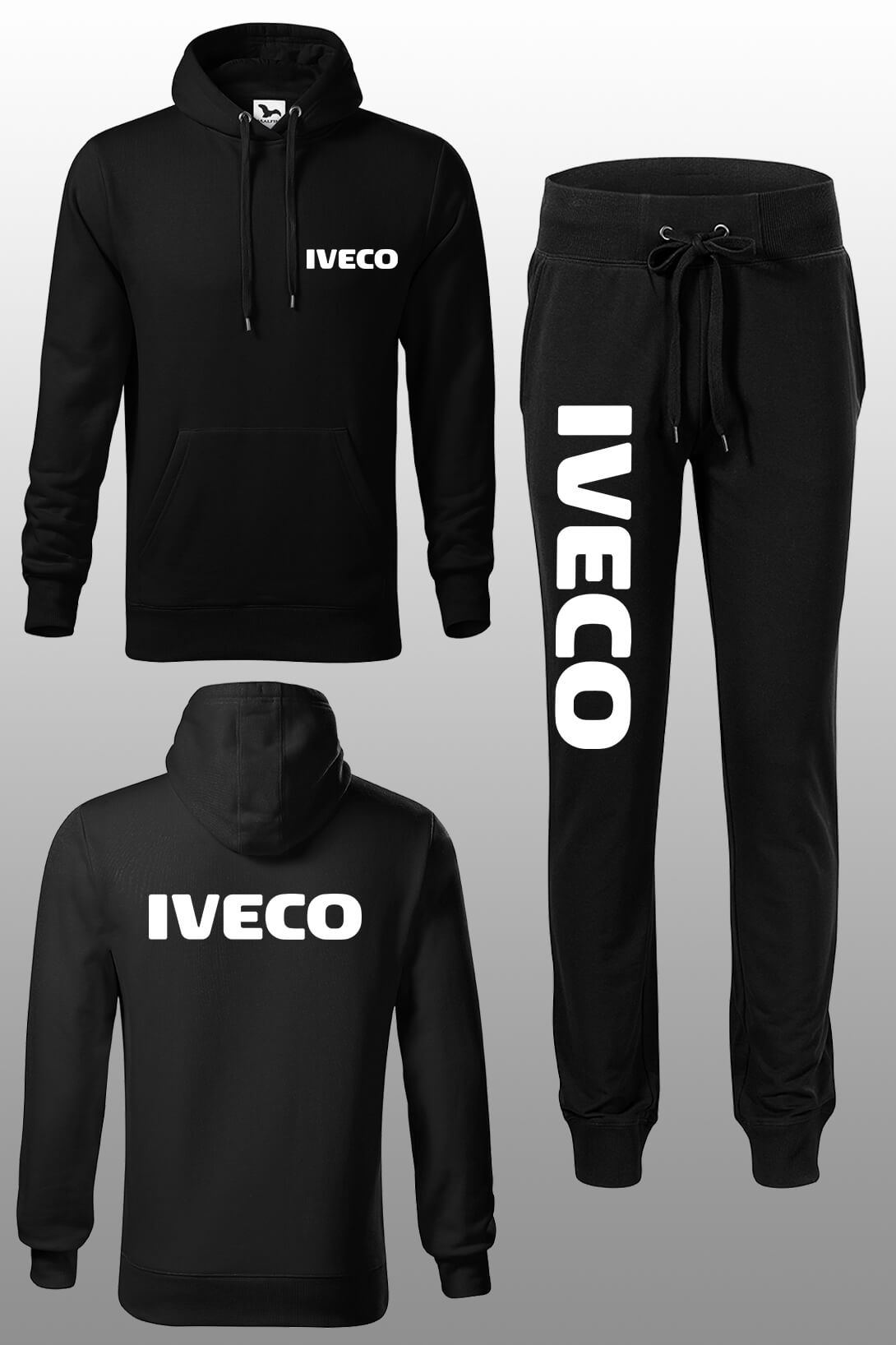 Tepláková souprava s dlouhým rukávem IVECO Tepláky velikost: XL, Mikina velikost: S