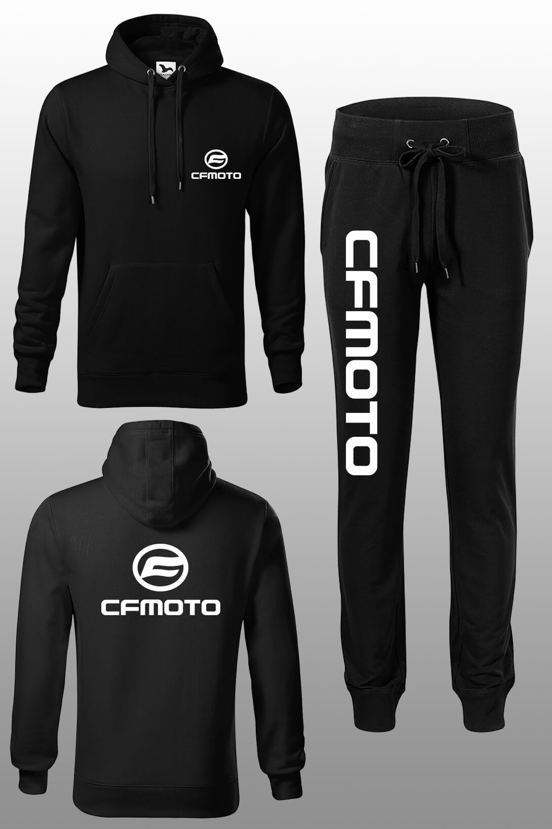 Tepláková souprava s dlouhým rukávem CFMOTO Tepláky velikost: XL, Mikina velikost: 2XL