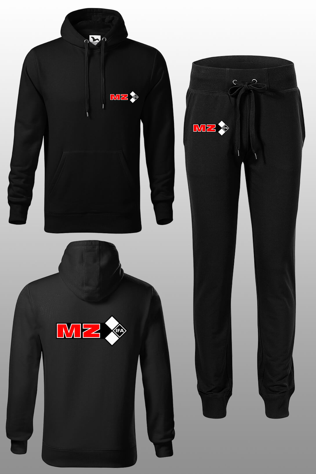 Tepláková souprava s dlouhým rukávem MZ Tepláky velikost: XL, Mikina velikost: L