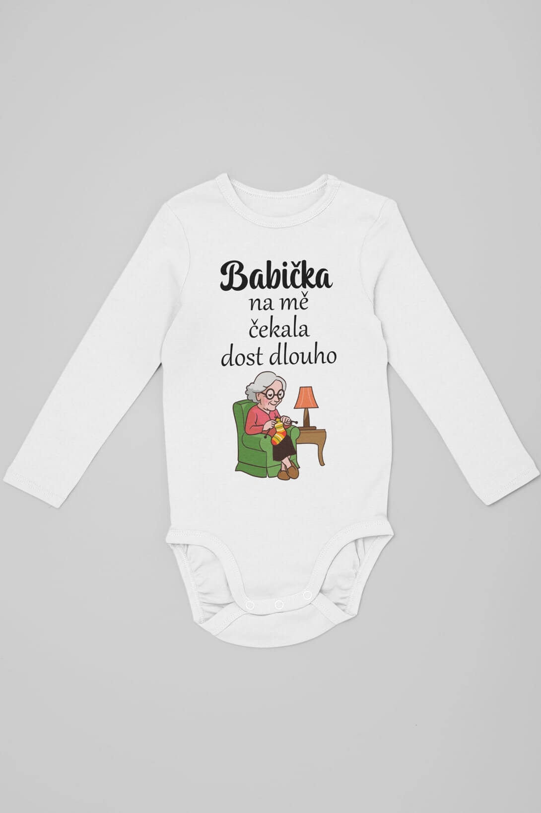 Kojenecké body Babička Velikost: 68(4m-6m)