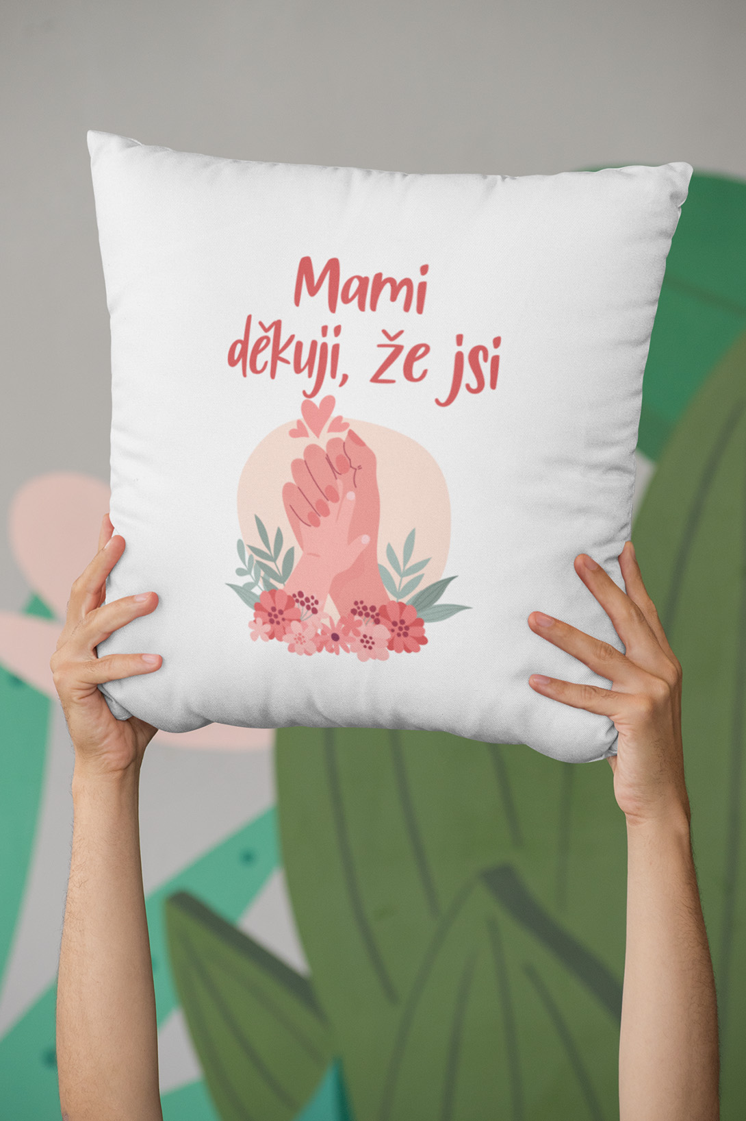 Polštář Mami děkuji, že si