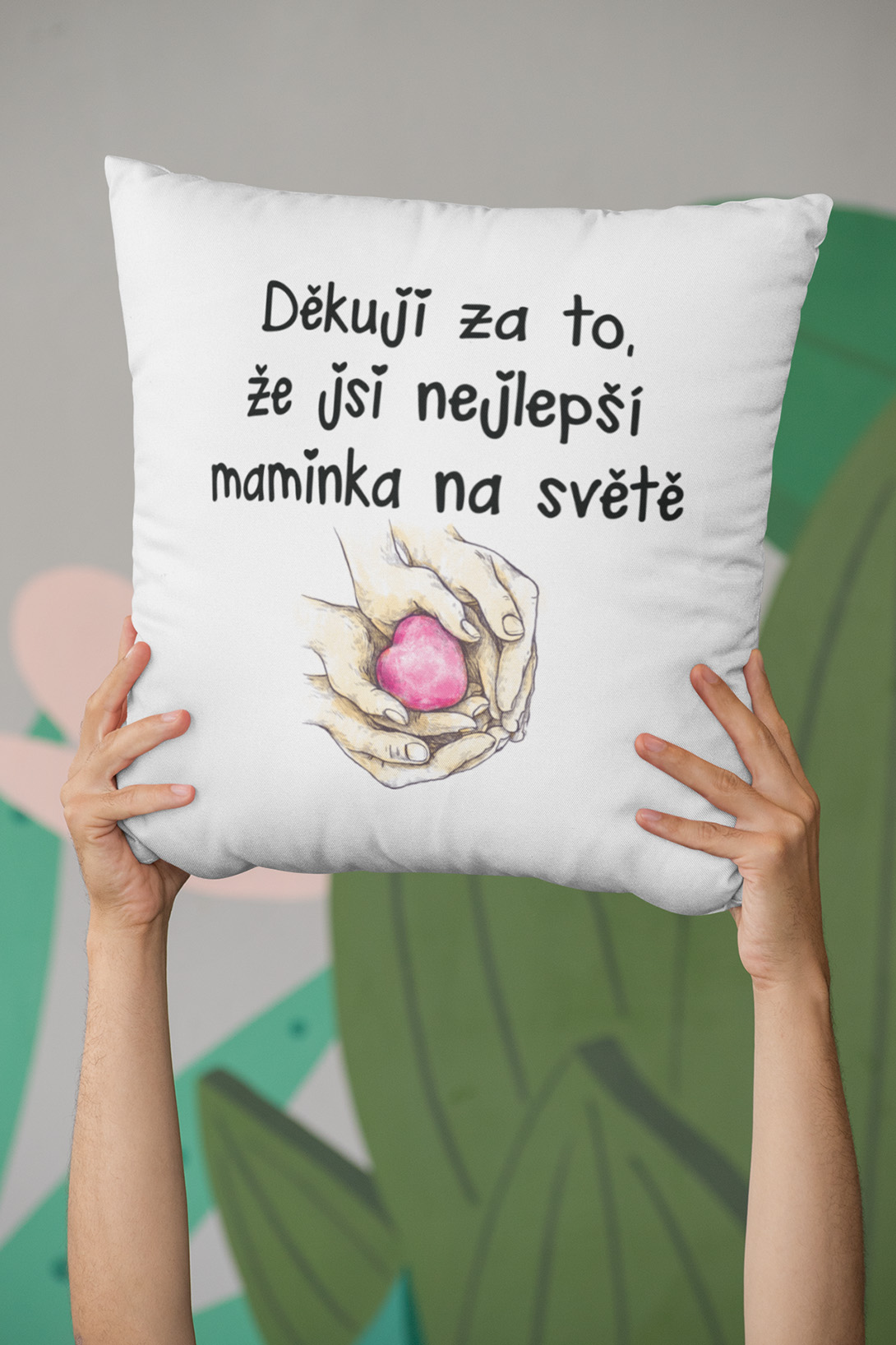 Polštář Děkuji maminko