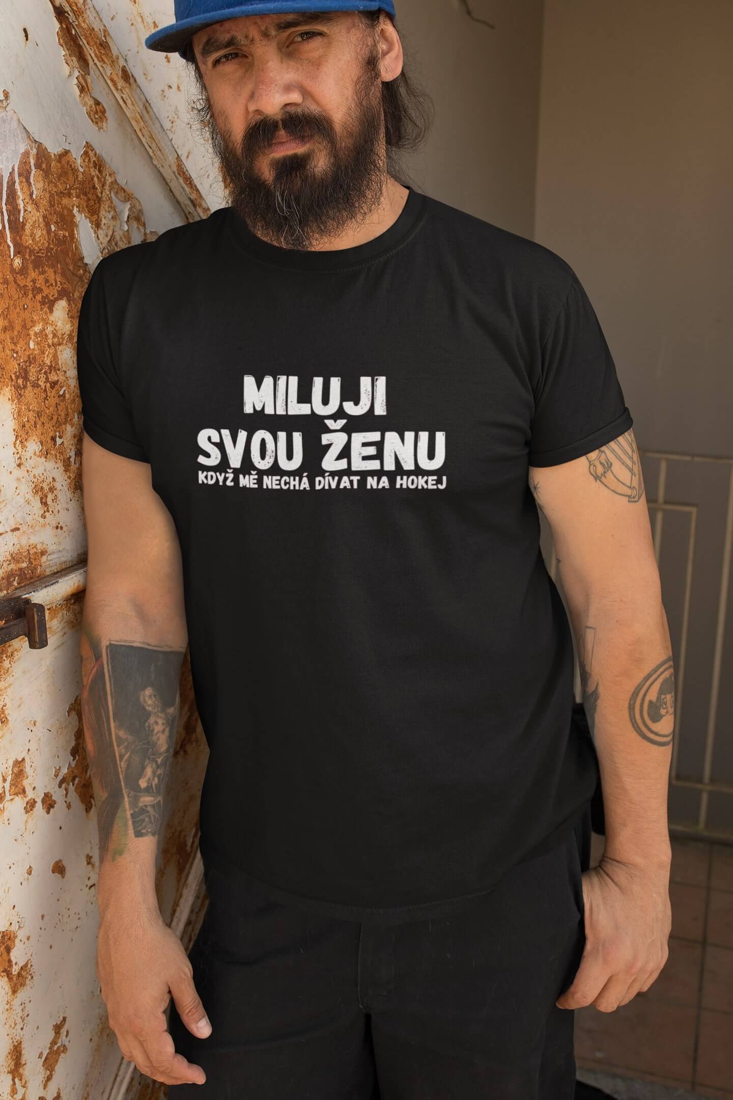 Pánské tričko Miluji svou ženu