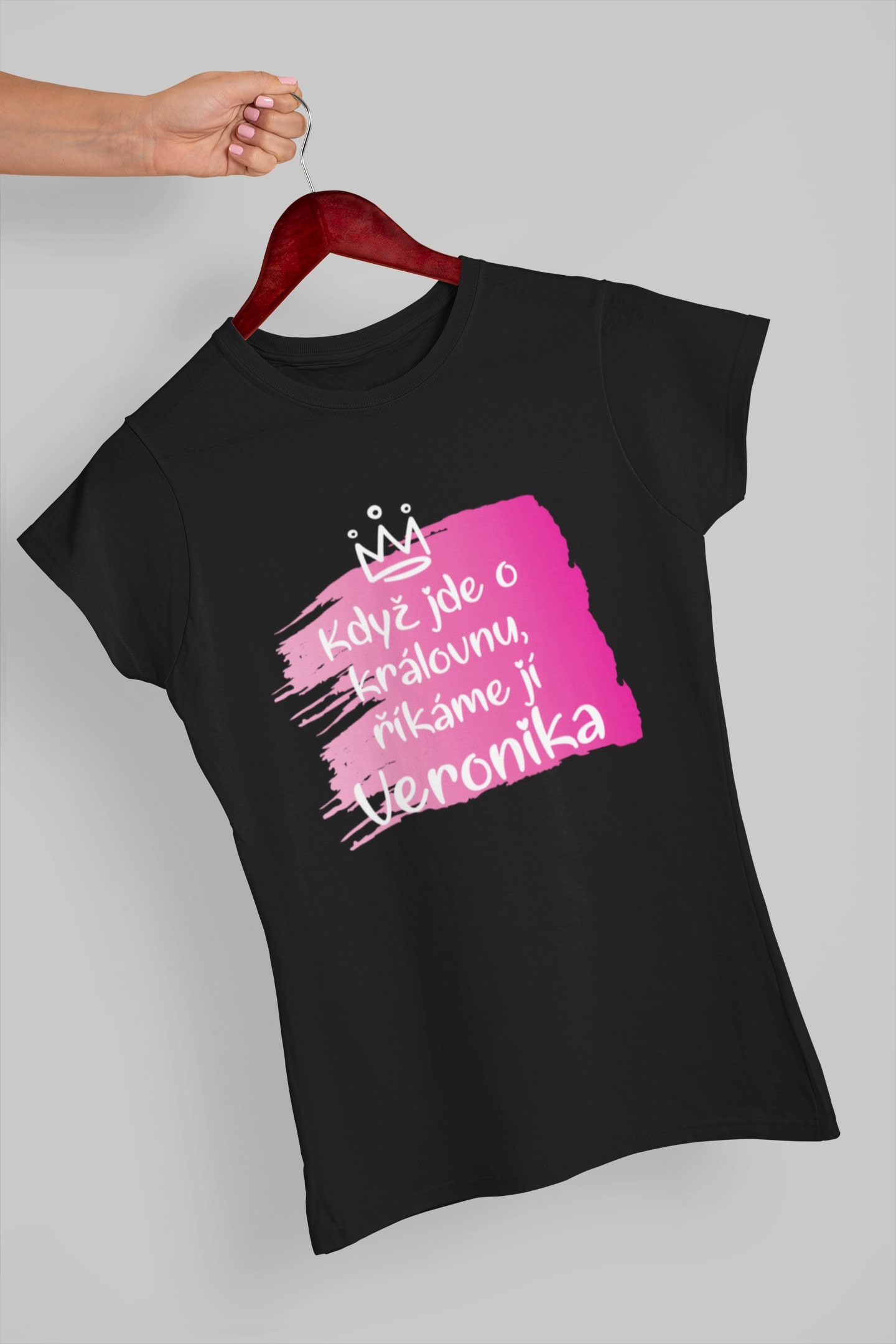 Dámské tričko Veronika Barva: Černá