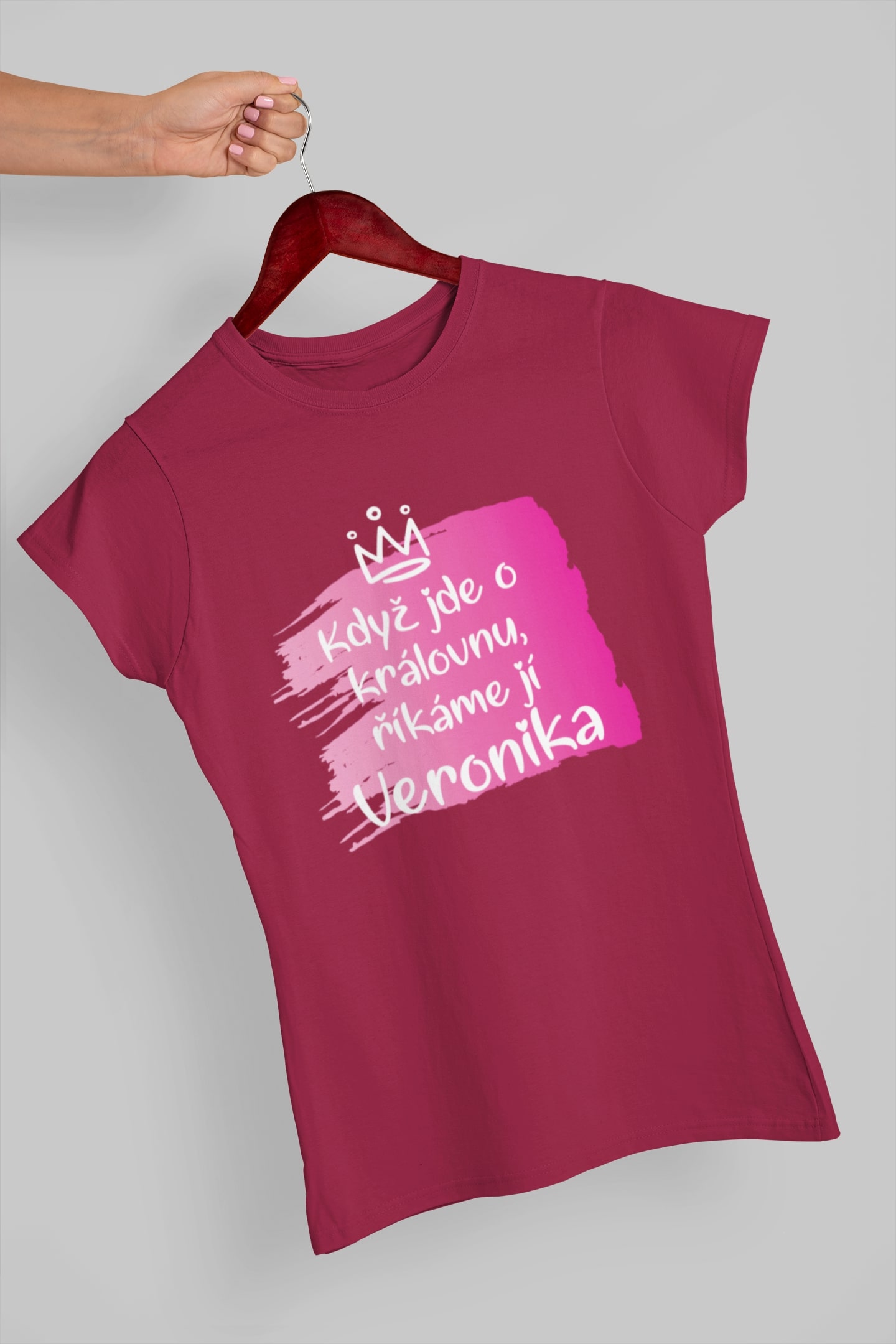 Dámské tričko Veronika Barva: Marlboro červená