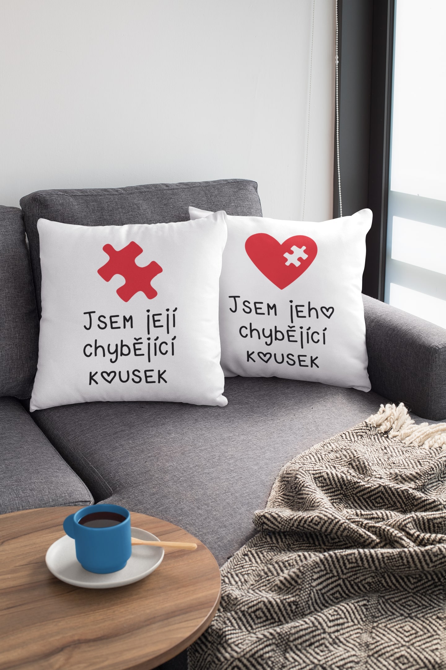 Polštáře Chybějíci kousek