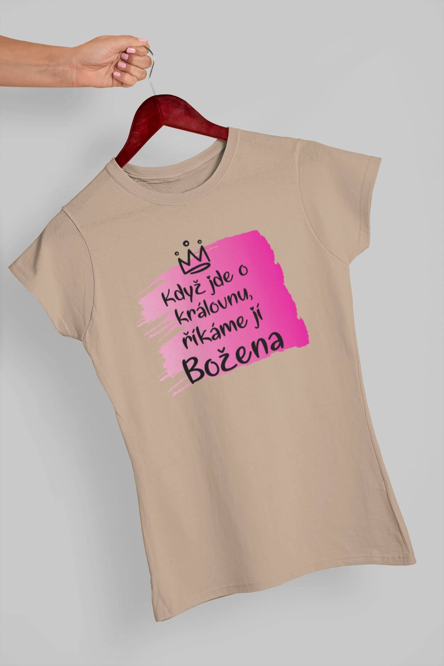 Dámské tričko Božena Barva: Písková