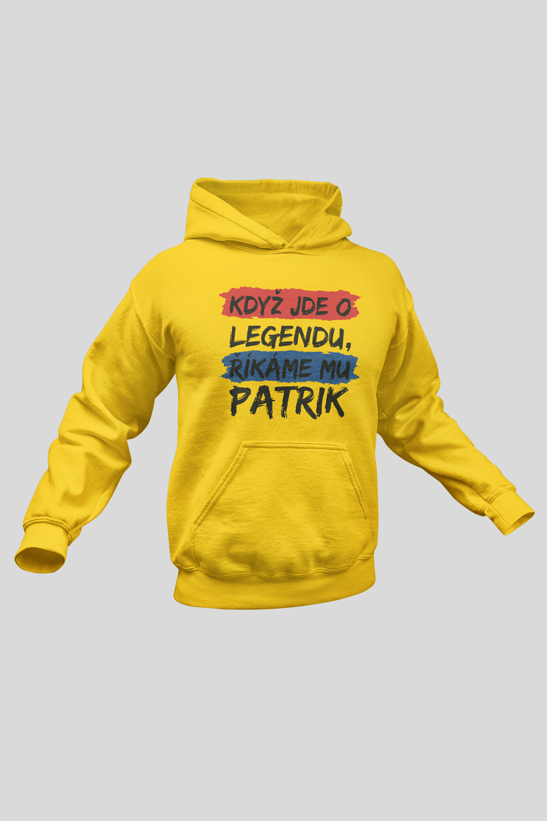 Pánská mikina Patrik Barva: Žlutá