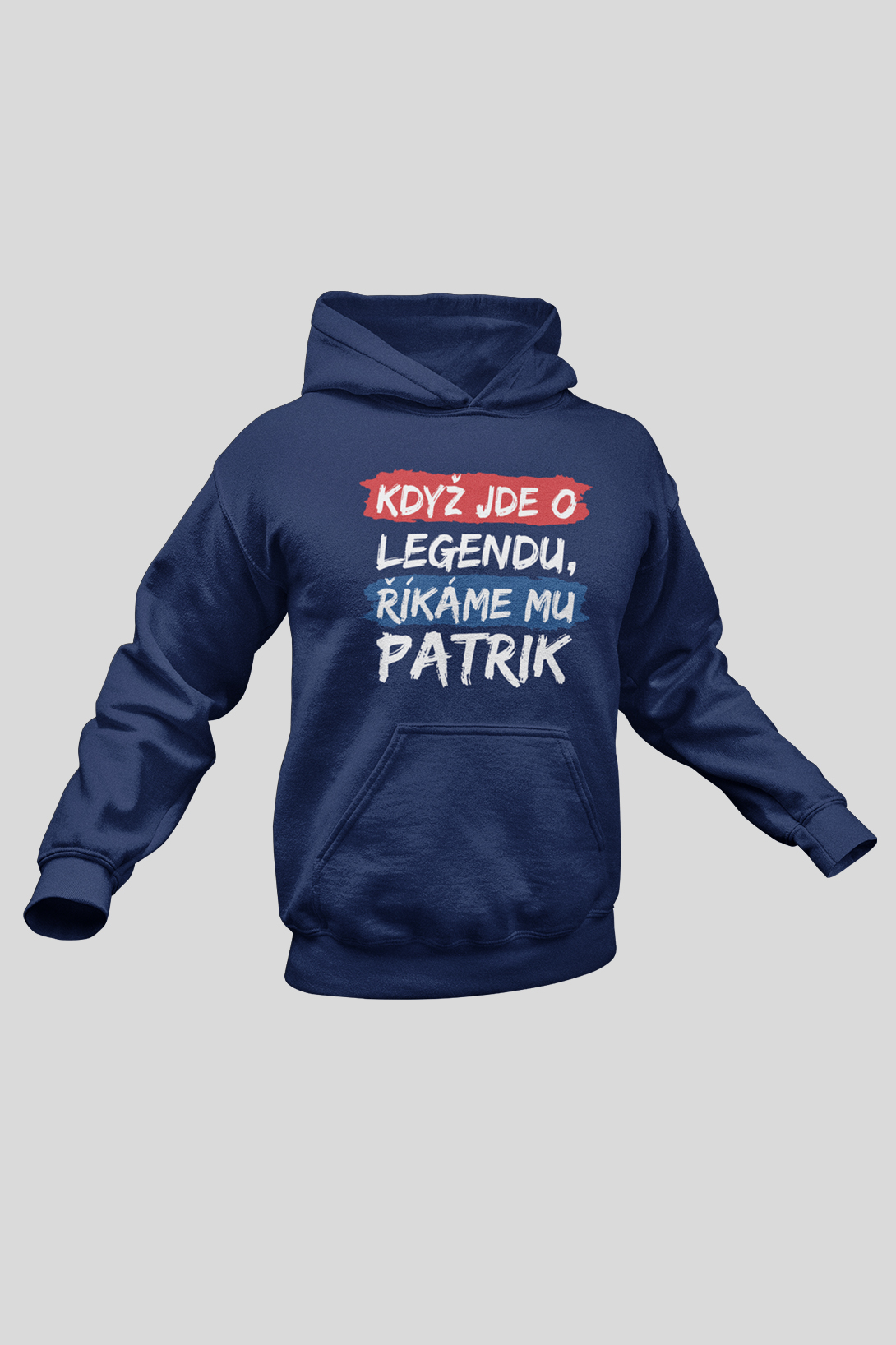 Pánská mikina Patrik Barva: Kráľovská modrá