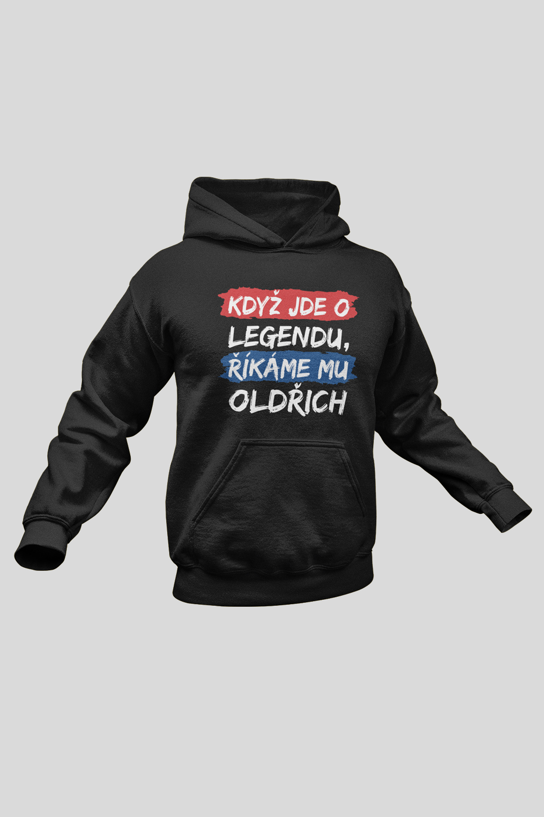 Pánská mikina Oldřich Barva: Černá