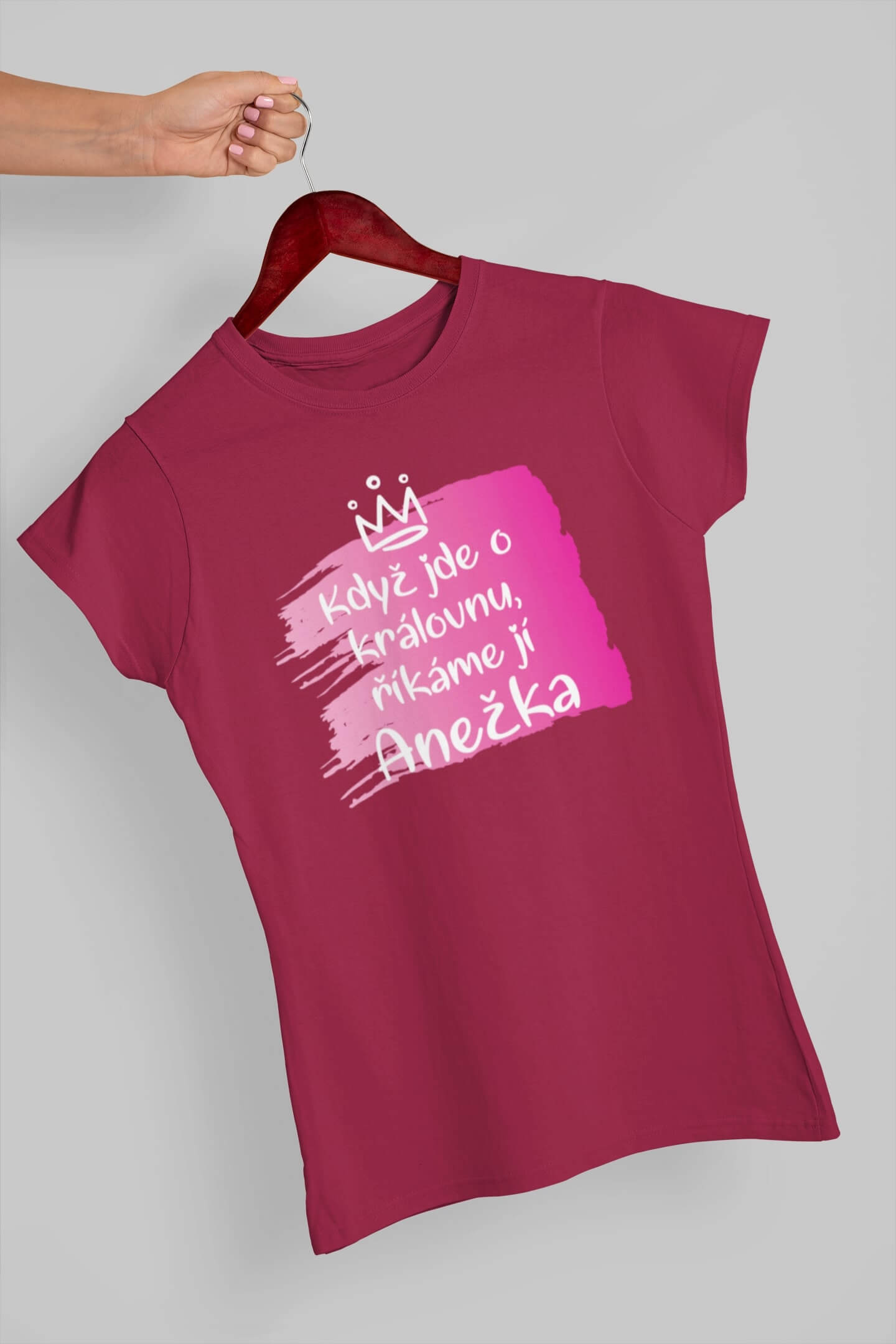 Dámské tričko Anežka Barva: Marlboro červená