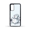 Mobilní kryt Samsung Sněhulák