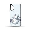 Mobilní kryt Samsung Sněhulák