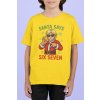 Dětské tričko Detské tričko Santa says "SIX SEVEN"