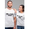 Trička pro páry můj klid/můj chaos