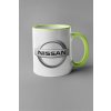 Hrnek s logem auta Nissan
